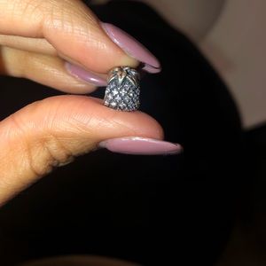 Pineapple pandora charm